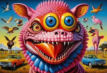 Surrealistic animals