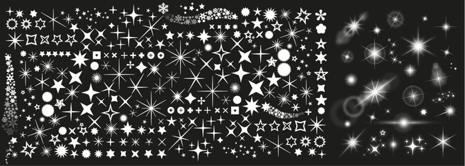 Sparkle Star Icon Set - 793183154