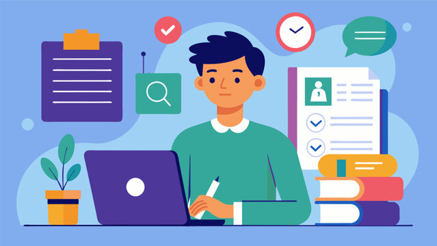 A teenager attending a workshop on resume writing and job searching led by a librarian who specializes in career resources.