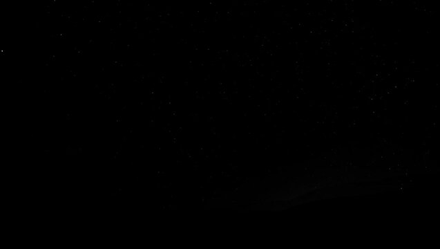 Lightning in the night sky, with white lightning flashes effect. 4k virtual video animation.