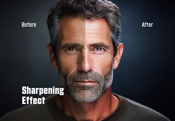 Sharpening Photo Effect