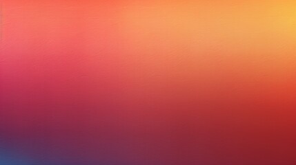 Naklejka premium The gradient smoothly transitions from a bright orange to a deep red, providing a simple yet powerful background or canvas