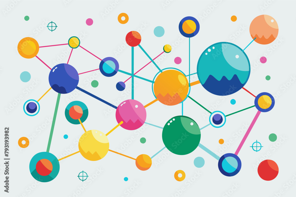 Poster presentation slide with data visualization