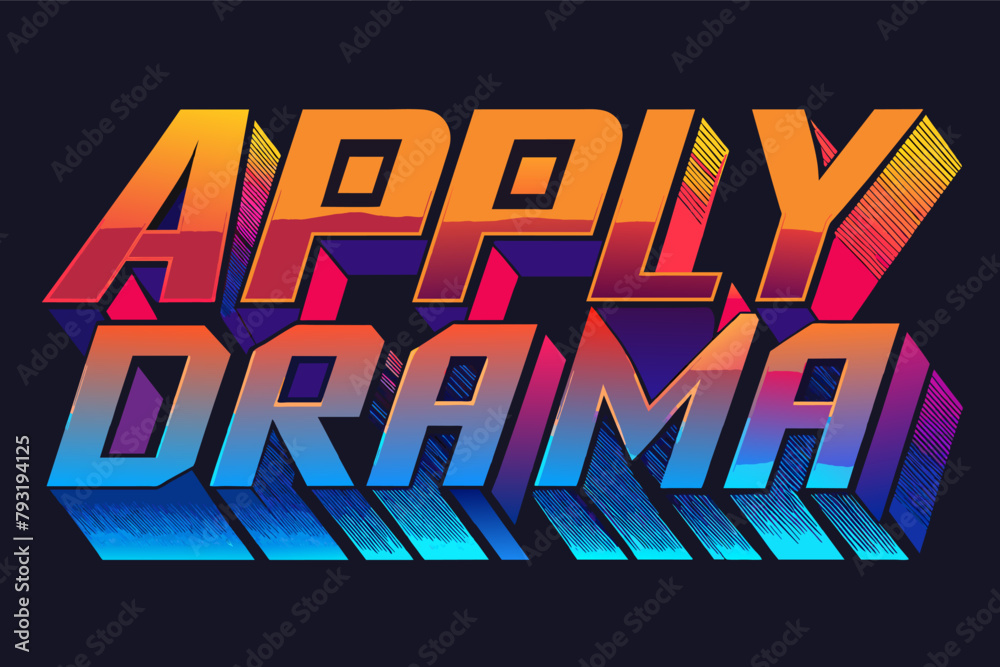 Aufkleber add a touch of drama with bold gradients on your shapes