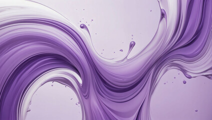 Abstract Liquid Background with Vertical Movement, Featuring Swirls of Lavender and Lilac