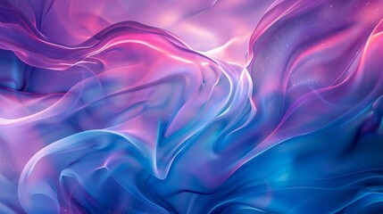 Obraz premium Enamel flat background with blue and purple flowing motif 
