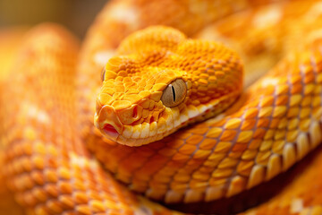 Obraz premium Venomous Snake Viper - Reptile Photo
