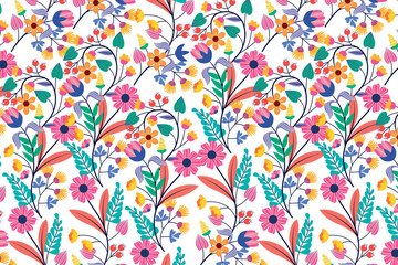 spring floral print pattern 