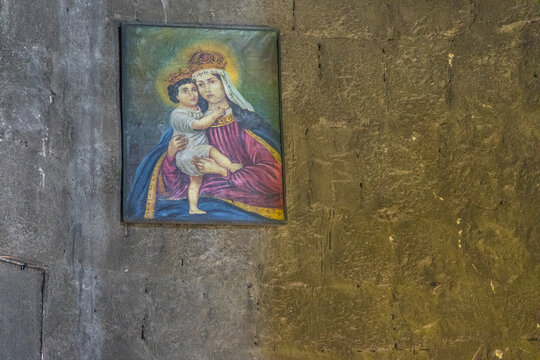 Interior of Sevanavank ,Sevanavank Monastery, in Armenia.
