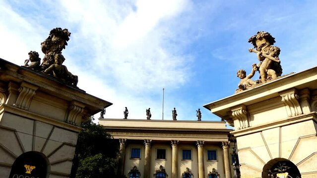 Monument of Hermann Helmholtz in Berlin, Germany