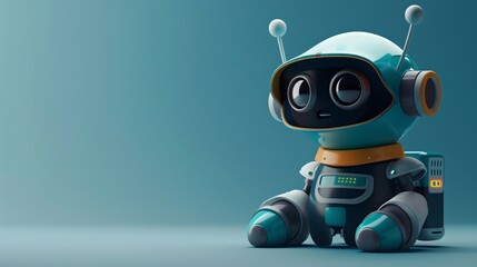 cute toy robot