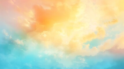 Obraz premium Abstract blue and orange background with grunge texture. Copy space.