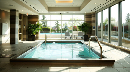 Indoor pools are a great way to stay healthy and active, no matter the weather.