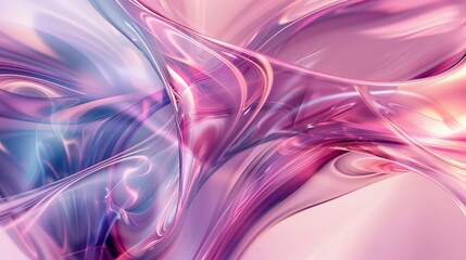 A pink and blue abstract painting with a purple swirl. The painting is full of vibrant colors and has a dreamy, ethereal quality