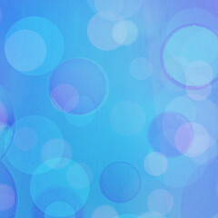 Blue bokeh square background for Banner, Poster, ad, celebration, event and various design works