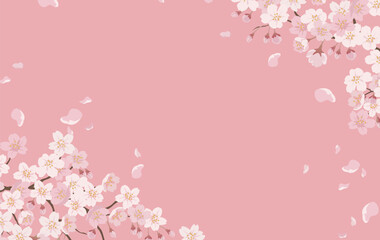 Obraz na płótnie Canvas spring floral print pattern 