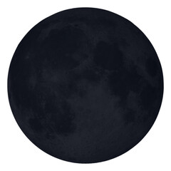 New Moon (Moon Phase), "Elements of this image furnished by NASA ", isolated white background © ismailbasdas