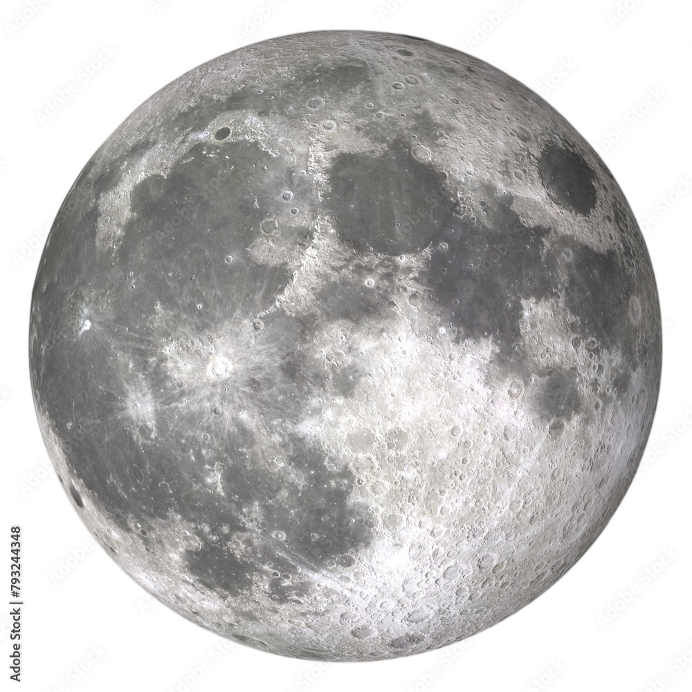 Wall mural full moon (moon phase), 
