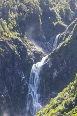 Foto auf Alu-Dibond Waterfall in Chile © Galyna Andrushko
