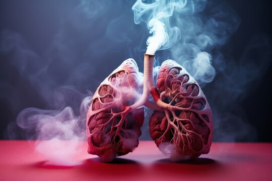 Effet du tabagisme sur les poumons, cigarette, risque de cancer 