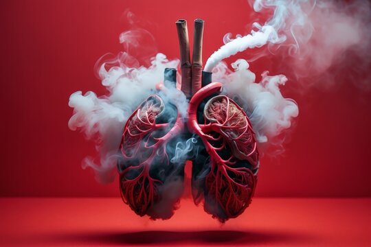 Effet du tabagisme sur les poumons, cigarette, risque de cancer 