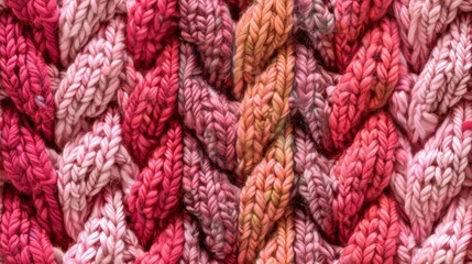 Vibrant wool close up background