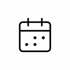 calendar date schedule week icon