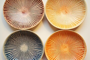 Decorative Grain Pattern Prints - Artistic Ceramic Glaze Pattern Delight