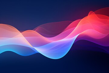Gradient Flow Audio Equipment: Smooth Waveforms for Product Branding