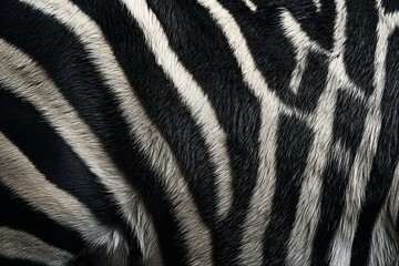 Trendy zebra skin pattern background. Animal fur