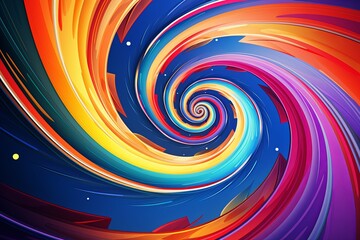 Hypnotic Swirl Ads: Spinning Casino Banners - Roulette Rush Online! - obrazy, fototapety, plakaty
