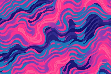Fototapeta premium Vibrant Pink Noise Patterns: Energetic Social Media Post Design
