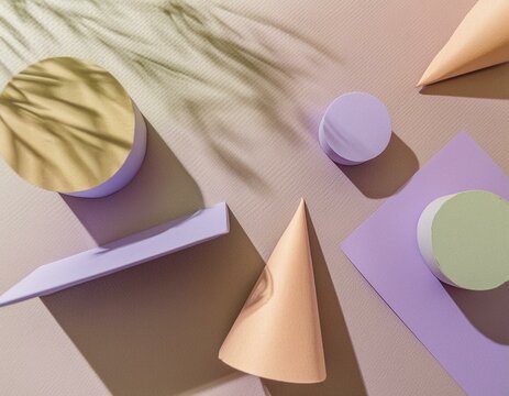 objetos de figuras geom&eacute;tricas.