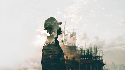 1st may international workers day, labor day background, happy labour construction industry