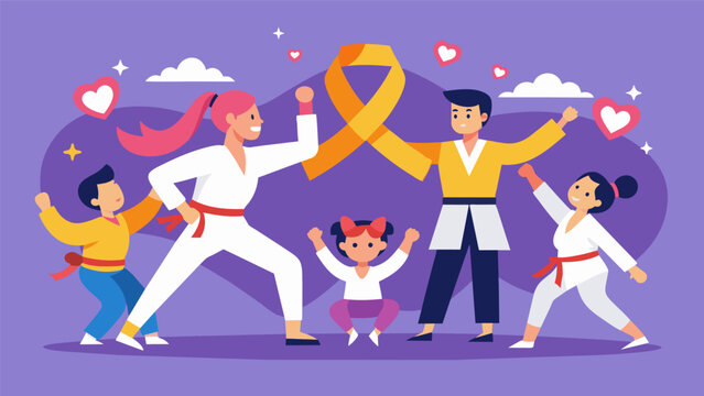 A martial arts tournament that raises awareness and funds for a local organization providing resources and support for families affected by