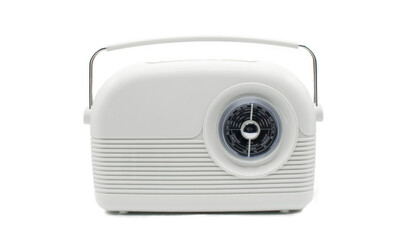 Portable AM FM Bluetooth Radio from Hearth and Hand with Magnolia, retro vintage look audio system...