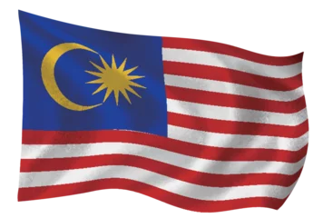 Meubelstickers マレーシア　国　旗　世界　アイコン © J BOY