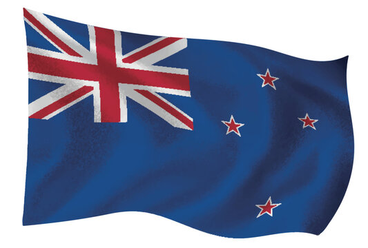 ニュージーランド　国　旗　世界　アイコン