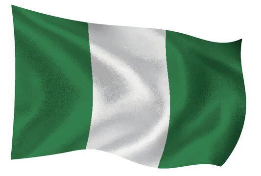 ナイジェリア　国　旗　世界　アイコン