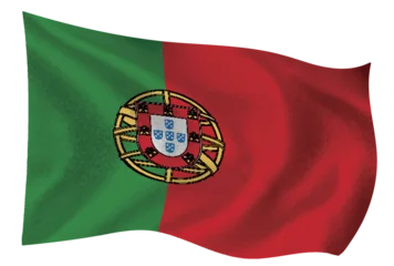 Zelfklevend Fotobehang ポルトガル　国　旗　世界　アイコン © J BOY