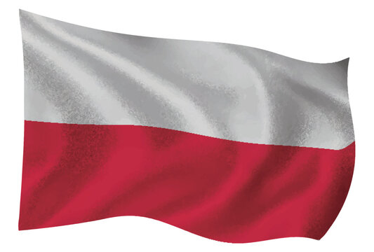 ポーランド　国　旗　世界　アイコン