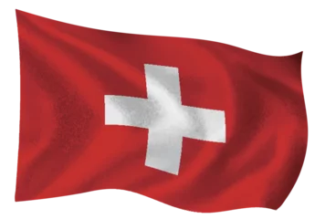 Poster スイス　国　旗　世界　アイコン © J BOY