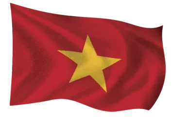 Foto op Canvas ベトナム　国　旗　世界　アイコン © J BOY