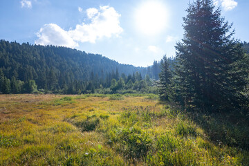 Landscape of area of Tiha Rila, Rila mountain, Bulgaria