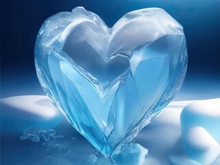 An icy heart.