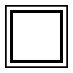 Square lines gradient geometric pattern