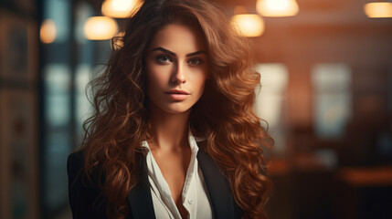 Obraz premium Business Frau