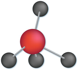 3d render of molecule