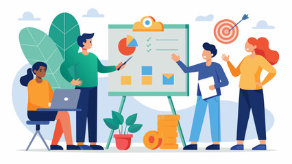 A workshop on financial goalsetting and prioritization where employees create vision boards to keep them motivated and accountable.