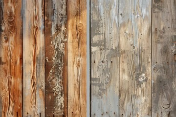 Vintage Allure: A Rustic Wooden Wall with a Distinctive Grainy Texture, A Nod to the Past.